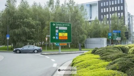 Flughafen Düsseldorf Parken P8 Adresse parken-duesseldorfflughafen.de