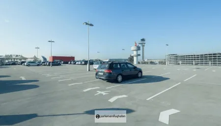 Flughafen Düsseldorf Parken P5 Bedienungsanleitung parken-duesseldorfflughafen.de